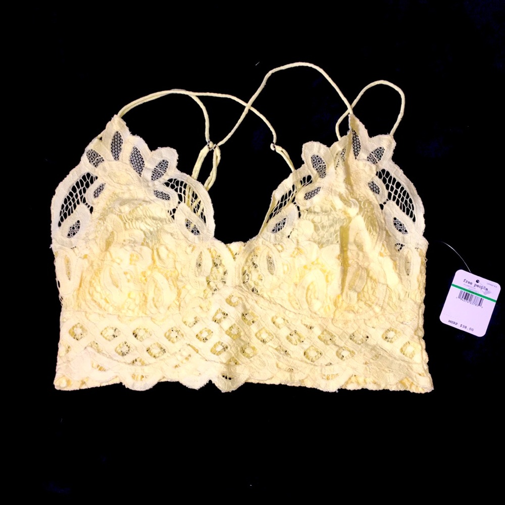 Free People Adella Bralette Large NWTS